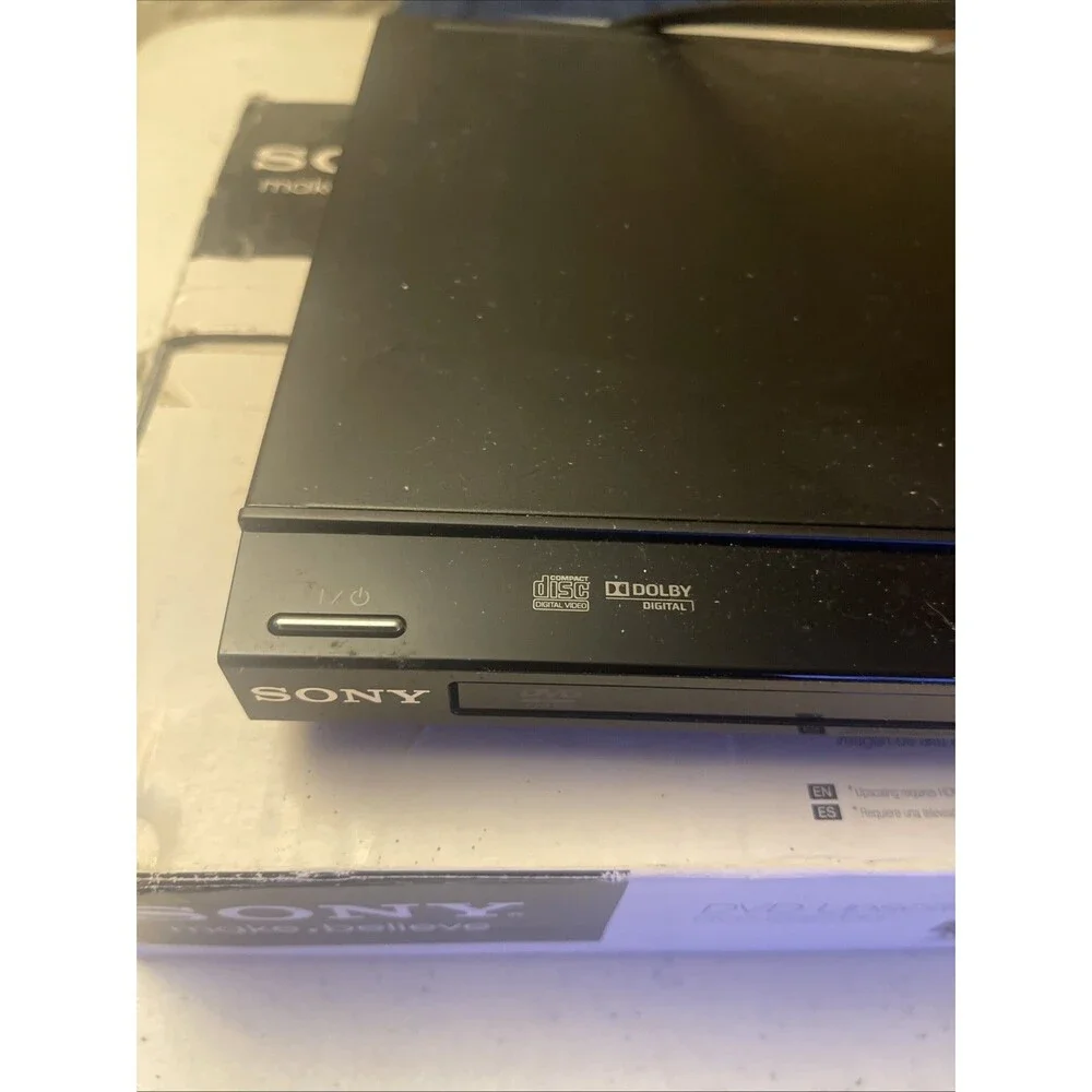 Sony DVP-SR500H CD/DVD Player Dolby Digital DTS 1080p HDMI Upscaling Working!
